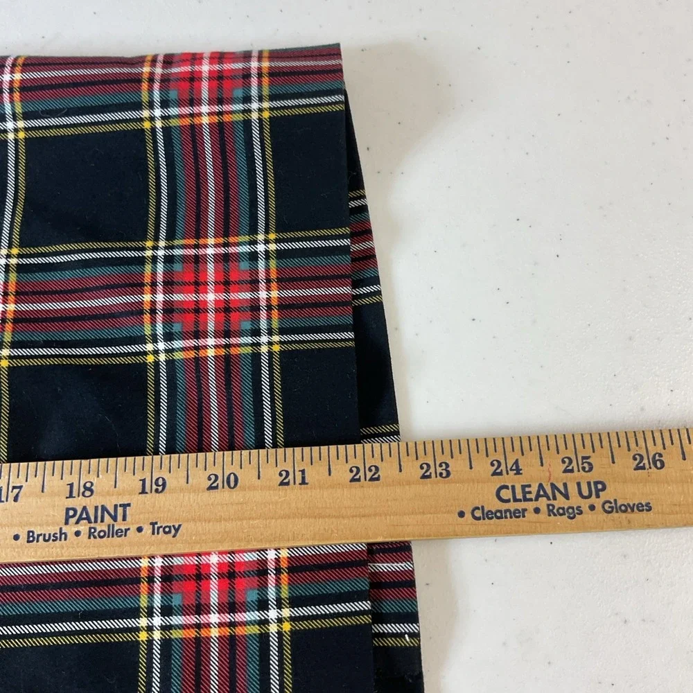 J. Crew Stewart Tartan Plaid Cotton Sateen Pencil Skirt Sz 6 Classic Preppy - Picture 8 of 10
